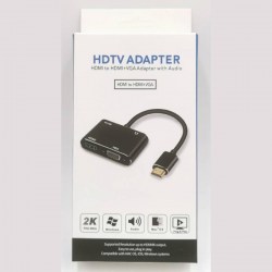 CONVERTISSEUR HDMI TO HDMI+VGA _ RS-HDHDVGA